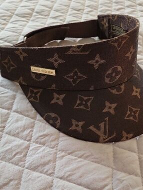 Louis Vuitton Monogram Canvas Visor in Brown Designer